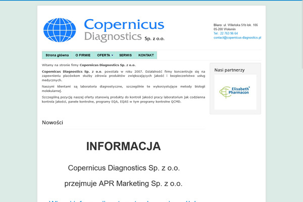 Copernicus Diagnostics Sp. z o.o.